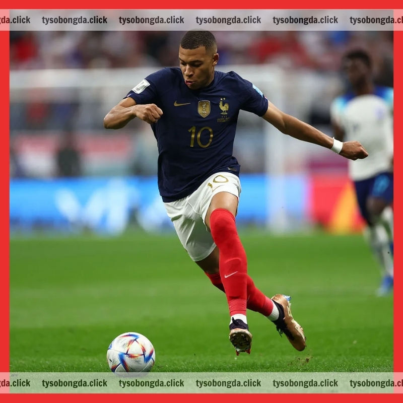 Cầu thủ chạy nhanh nhất thế giới Kylian Mbappe