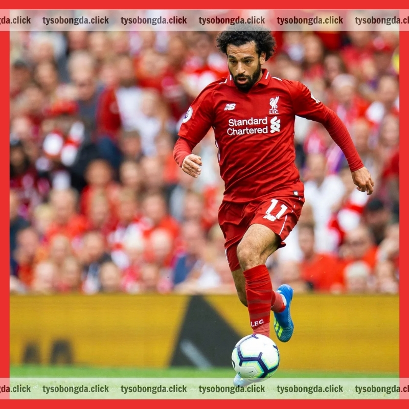 Cầu thủ chạy nhanh nhất thế giới Mohamed Salah